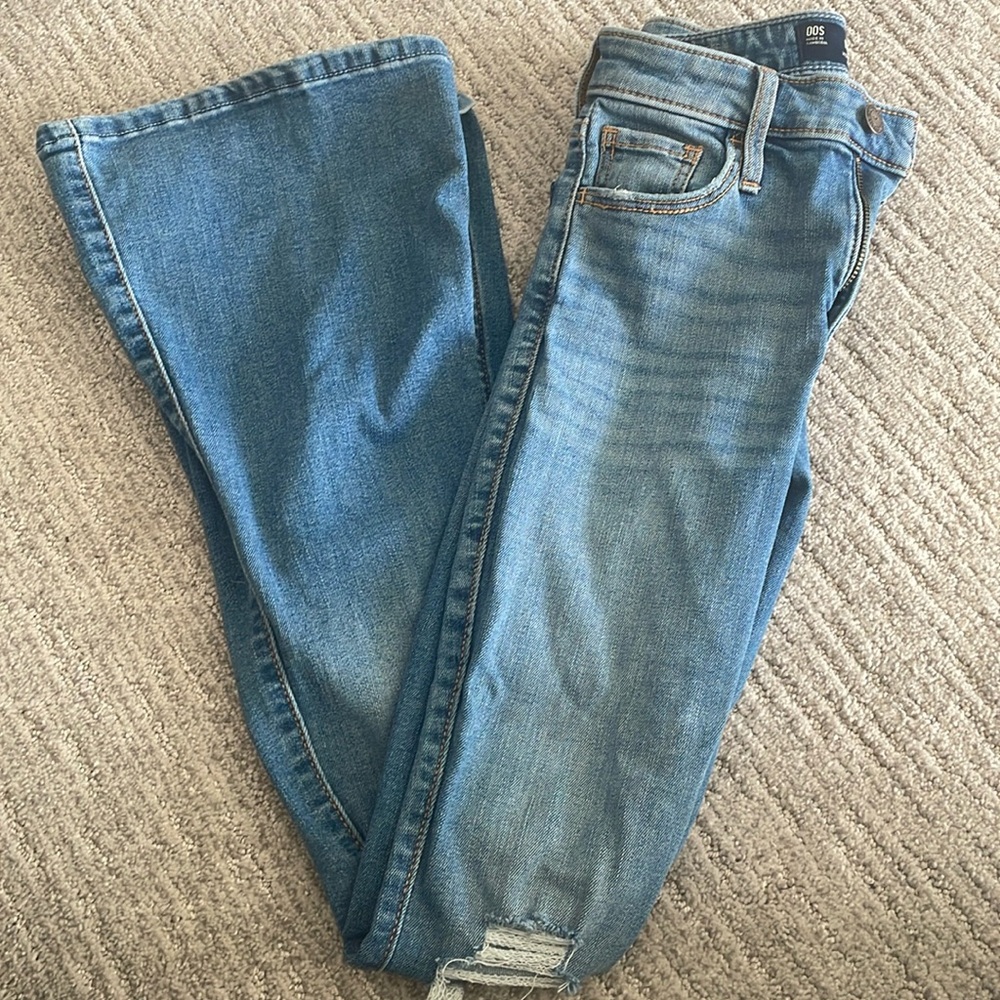 Hollister 00short flare jeans
